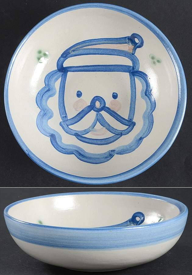 Christmas Coupe Soup Bowl by M A Hadley-1