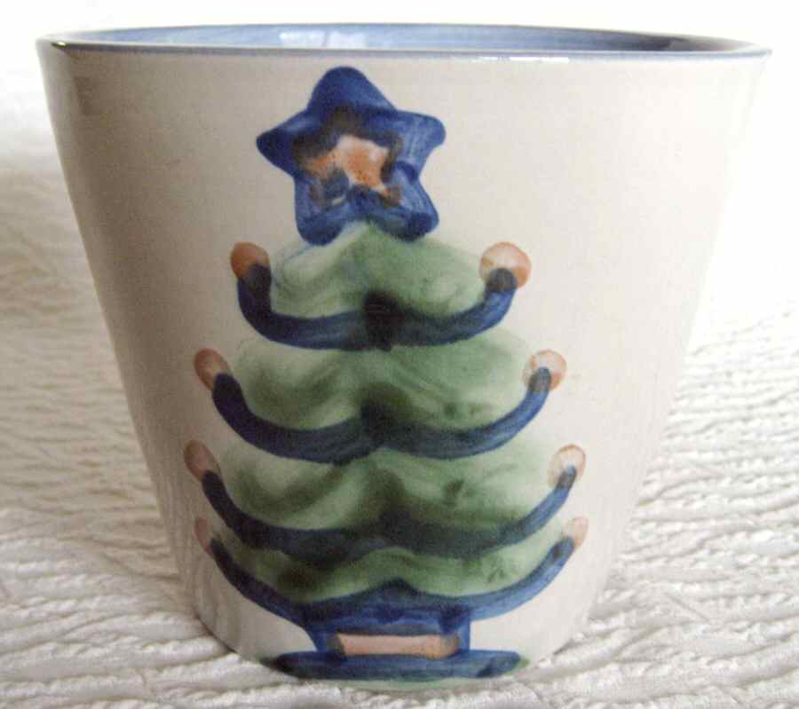 Christmas Cachepot by M A Hadley-1