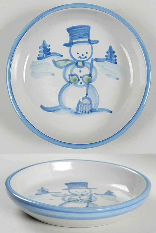Christmas 7" Individual Pasta Bowl by M A Hadley-1