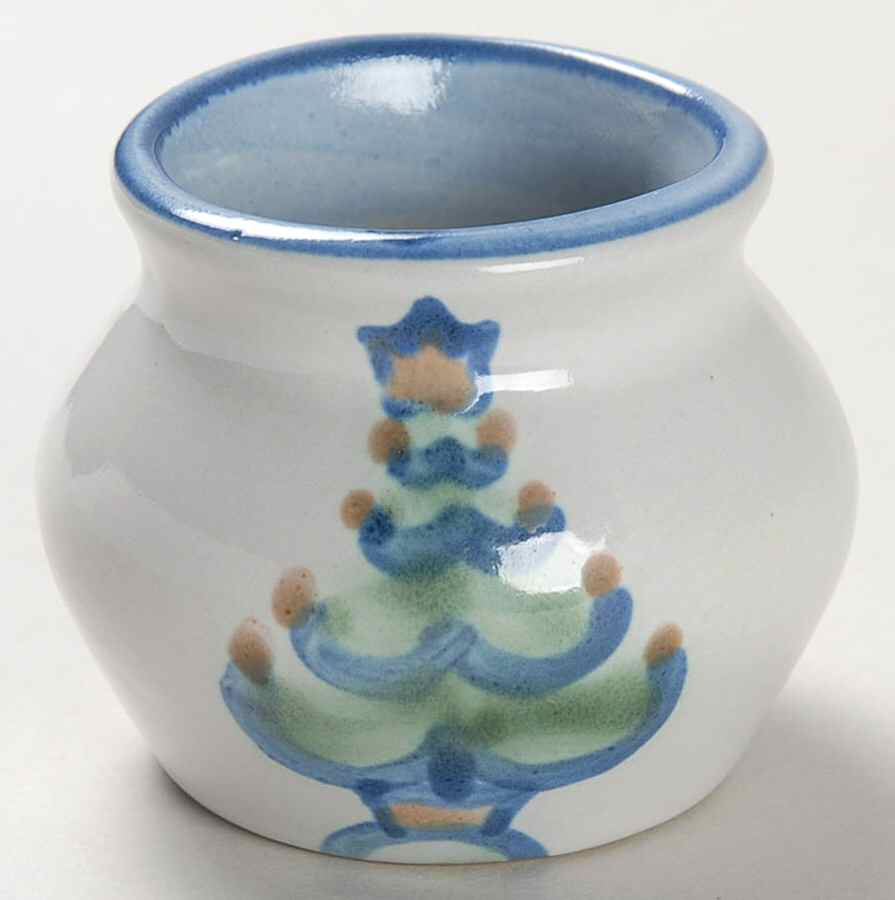 Christmas Mini Open Sugar Bowl by M A Hadley-1