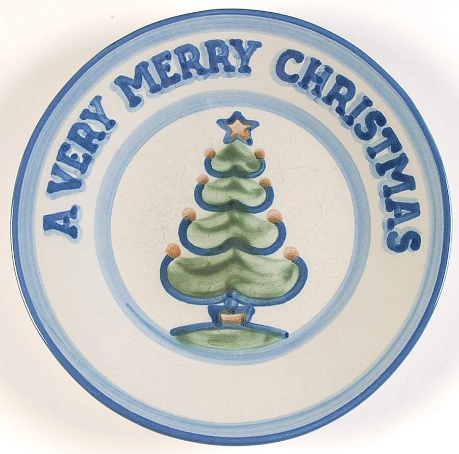 Christmas Luncheon Plate by M A Hadley-1