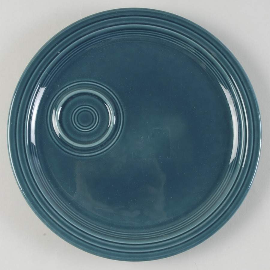Fiesta Juniper (Intro 1999) Snack Plate by Homer Laughlin -1