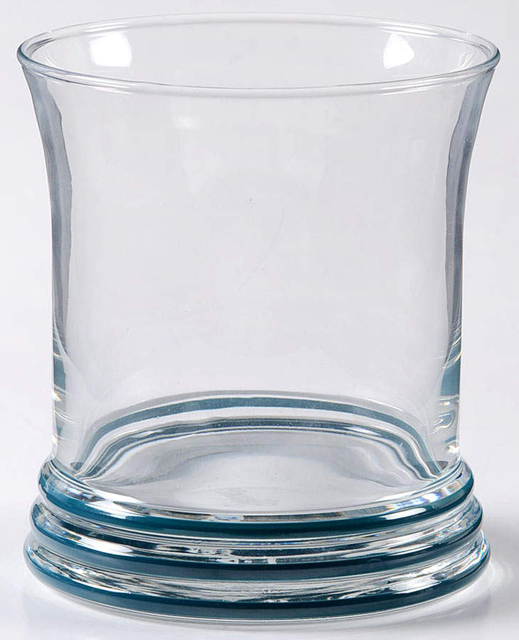 Fiesta Juniper (Intro 1999) 12 Oz Glassware Double Old Fashioned by Homer Laughlin -1
