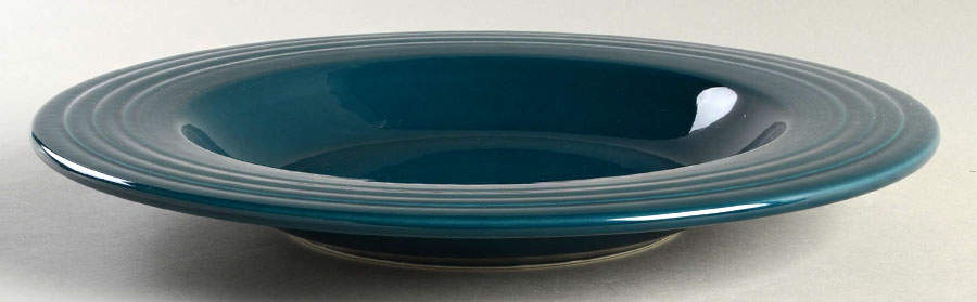 Fiesta Juniper (Intro 1999) 12" Individual Pasta Bowl by Homer Laughlin -1