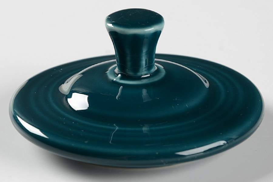 Fiesta Juniper (Intro 1999) Lid for Sugar Bowl by Homer Laughlin -1