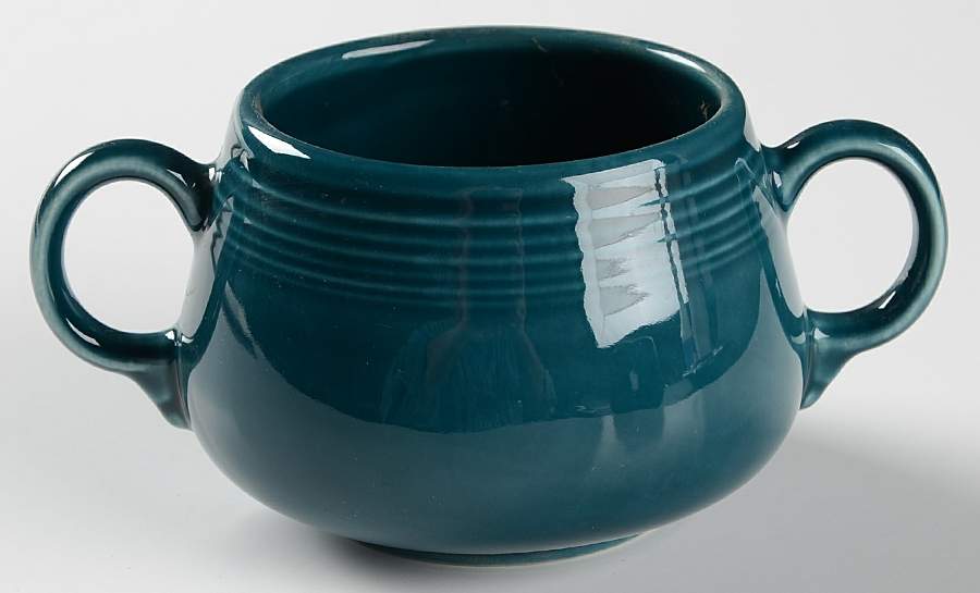 Fiesta Juniper (Intro 1999) Sugar Bowl No Lid by Homer Laughlin -1