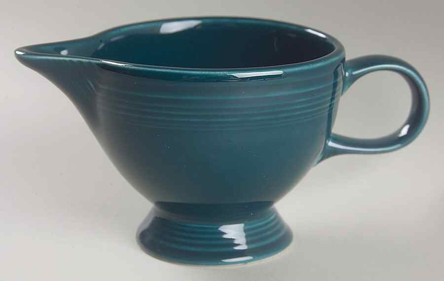 Fiesta Juniper (Intro 1999) Individual Creamer by Homer Laughlin -1
