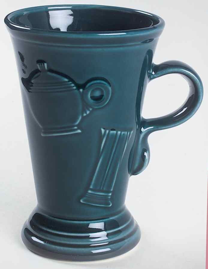 Fiesta Juniper (Intro 1999) Pedestal Mug by Homer Laughlin -1