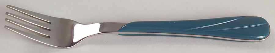 Fiesta Juniper (Intro 1999) Individual Salad Fork by Homer Laughlin -1