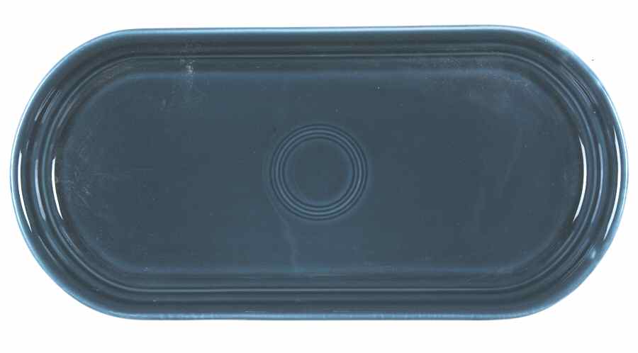 Fiesta Juniper (Intro 1999) Bread Tray by Homer Laughlin -1
