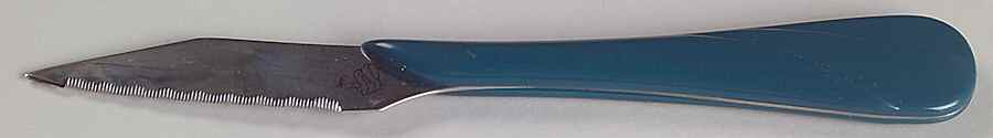 Fiesta Juniper (Intro 1999) Paring Knife with Stainless Blade by Homer Laughlin -1