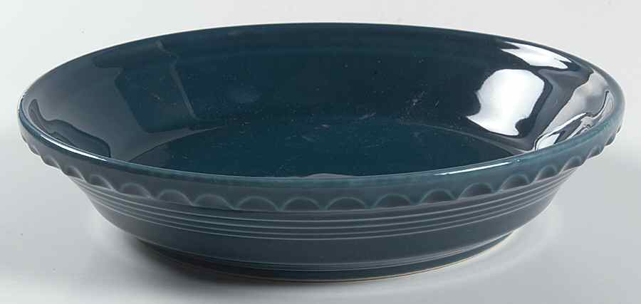 Fiesta Juniper (Intro 1999) 8'' Pie Baking Plate by Homer Laughlin -1