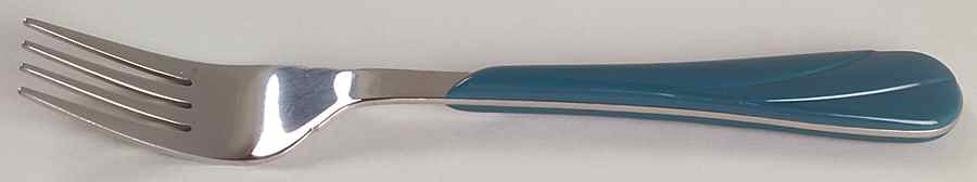 Fiesta Juniper (Intro 1999) Dinner Fork (7 1/2" or Larger) by Homer Laughlin -1