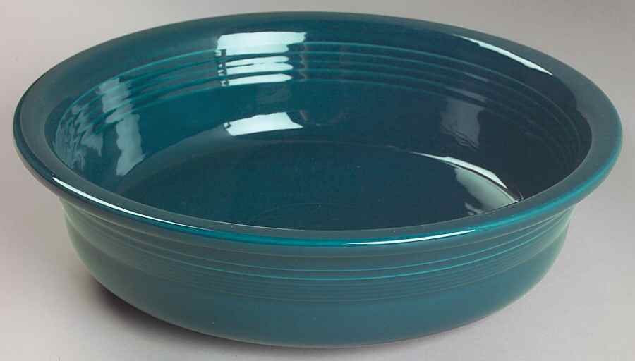 Fiesta Juniper (Intro 1999) 10" Large Salad Serving Bowl by Homer Laughlin -1