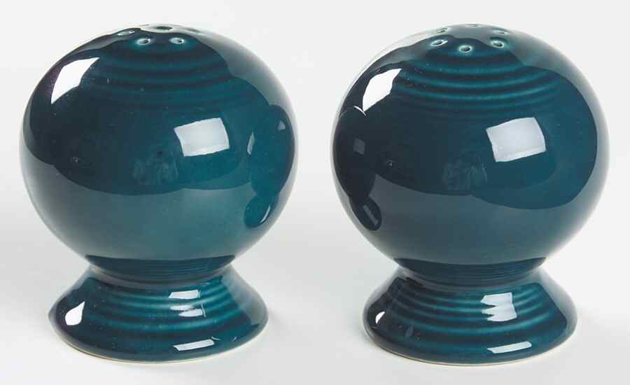 Fiesta Juniper (Intro 1999) Salt & Pepper Set by Homer Laughlin -1