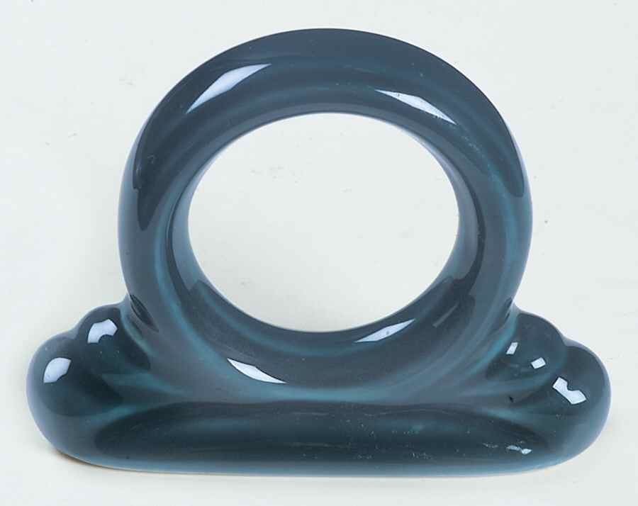 Fiesta Juniper (Intro 1999) Napkin Ring by Homer Laughlin -1