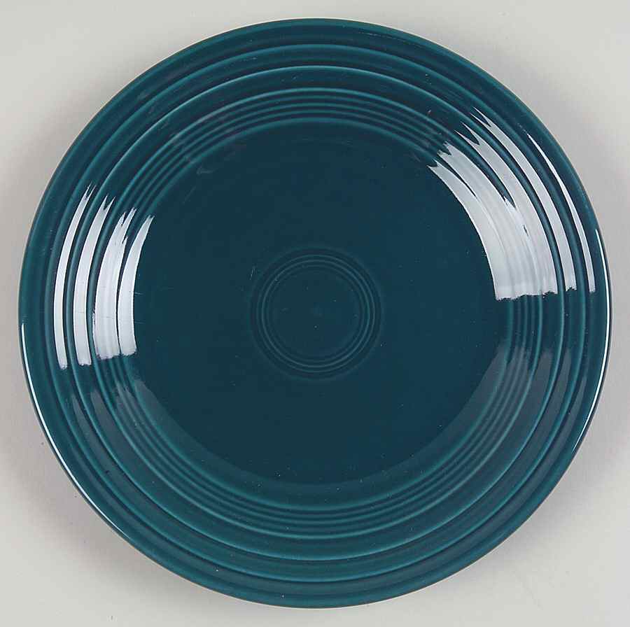 Fiesta Juniper (Intro 1999) Luncheon Plate by Homer Laughlin -1