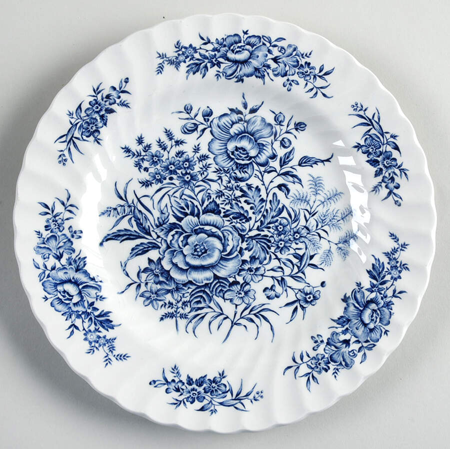 Beacon Hill Blue Salad Plate by Hostess Tableware-1