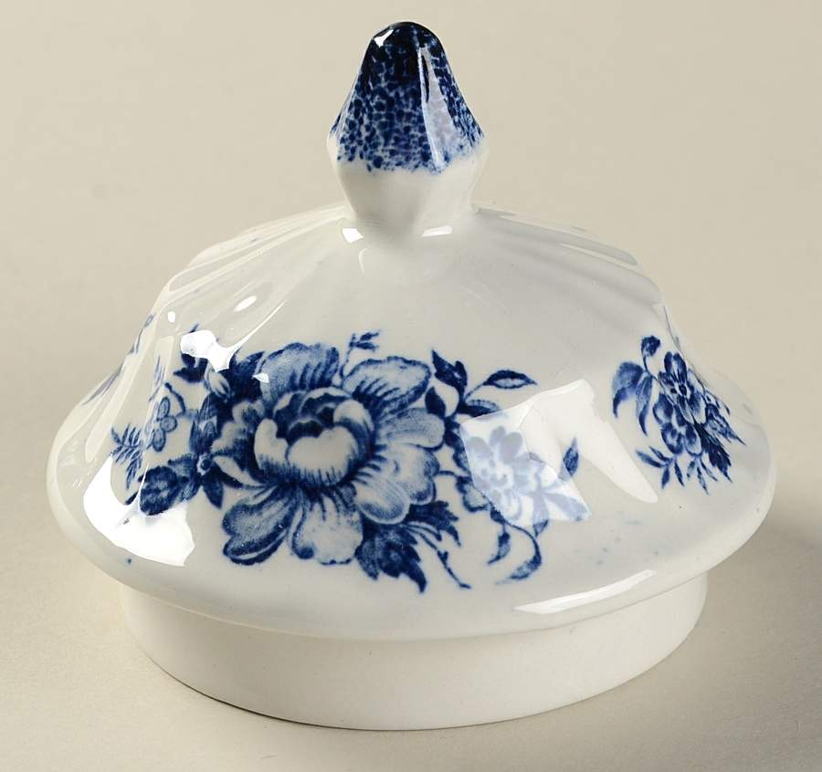 Beacon Hill Blue Lid for Sugar Bowl by Hostess Tableware-1