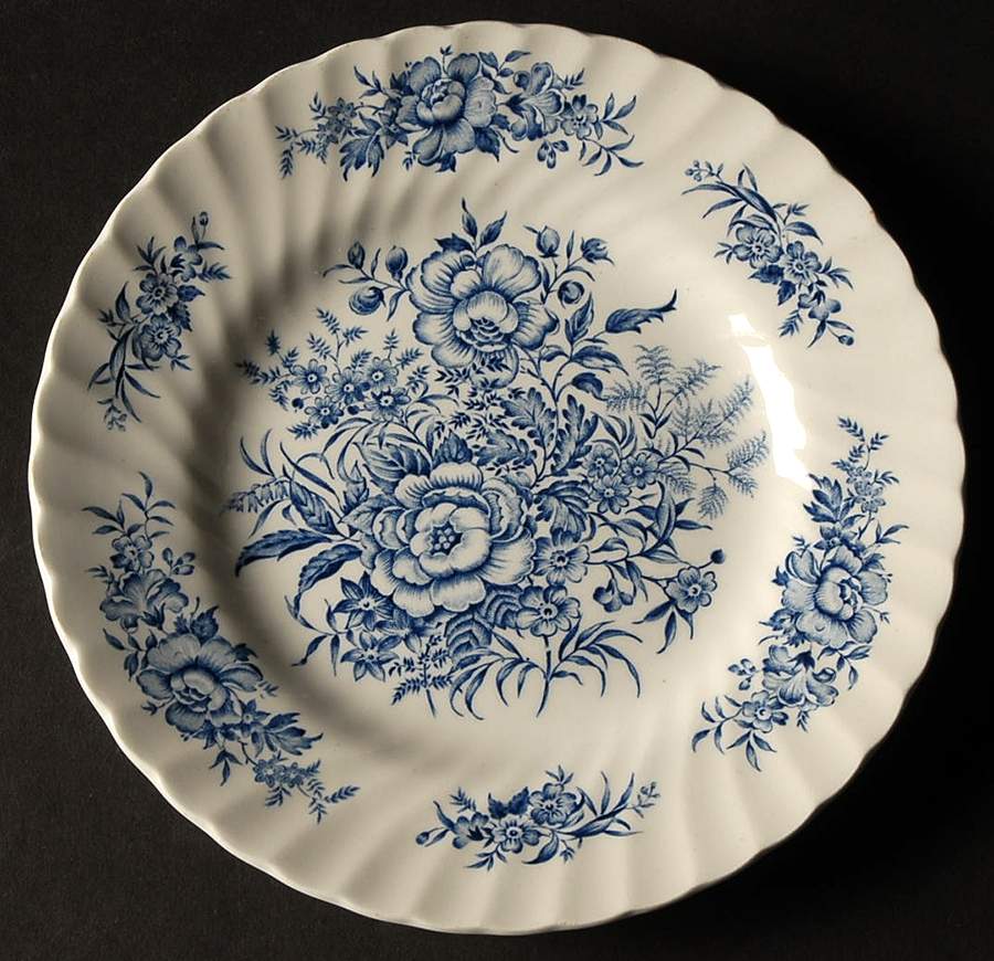 Beacon Hill Blue Bread & Butter Plate by Hostess Tableware-1