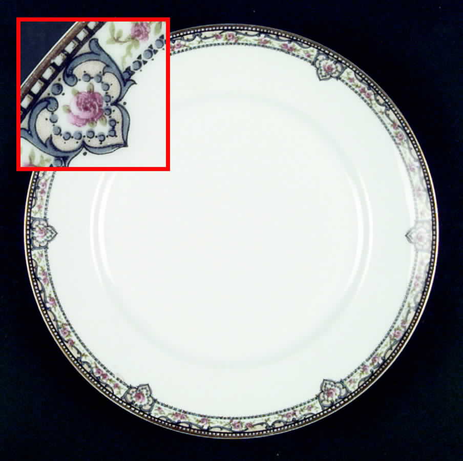 H957 Dinner Plate by Haviland-1
