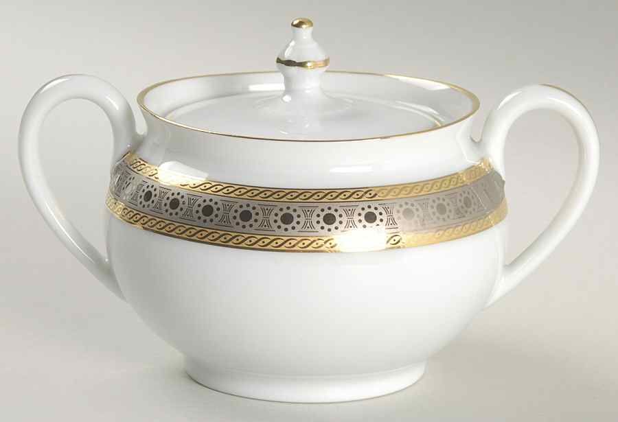 Place Vendome Mini Sugar Bowl & Lid by Haviland-1