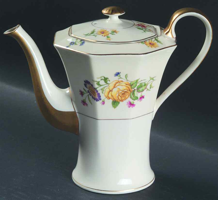 Glendale Coffee Pot & Lid by Haviland-1