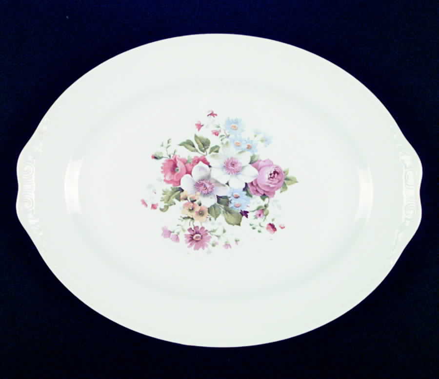 HLC994 13" Oval Serving Platter by Homer Laughlin -1