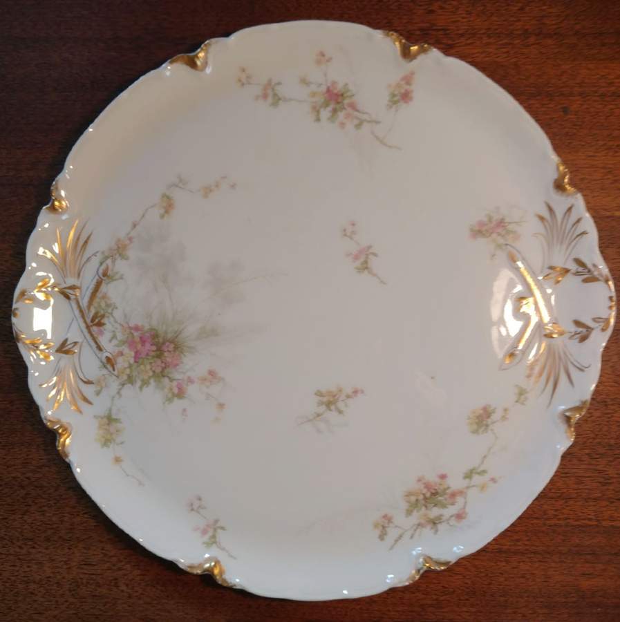 Schleiger 56d 11" Round Tray by Haviland-1