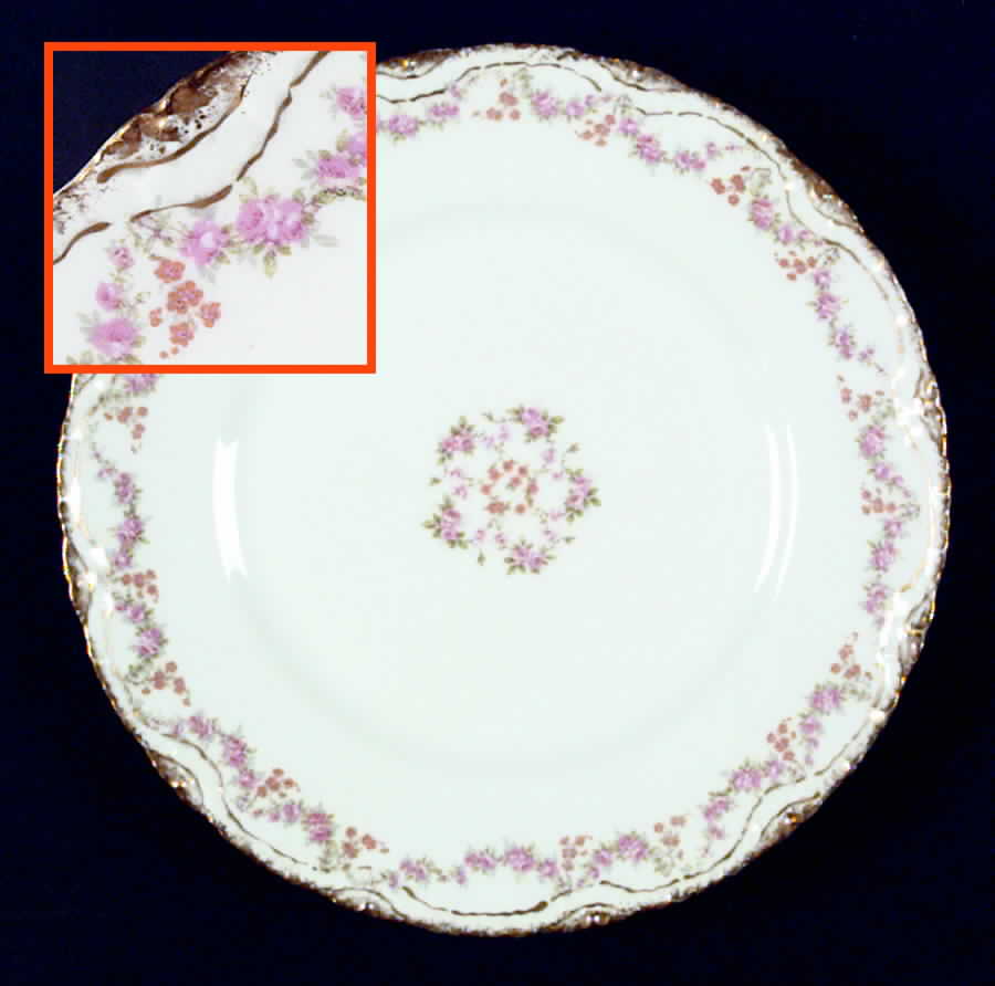 Schleiger 140a Dinner Plate by Haviland-1
