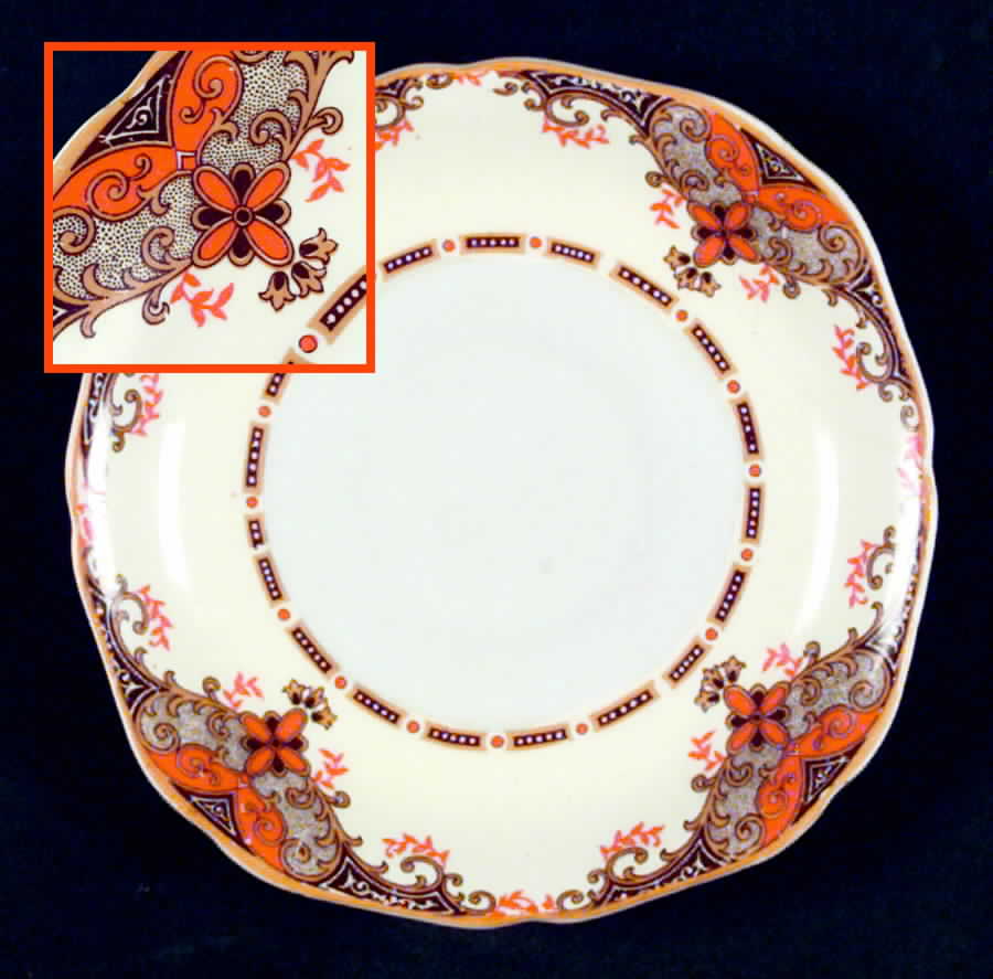 2964 Saucer by Hollinshead & Kirkham-1