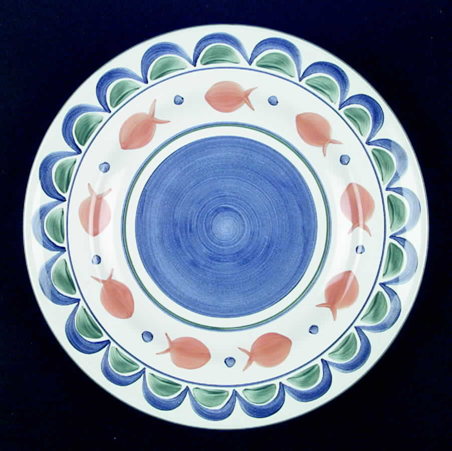 Goldfish Dinner Plate by Herend Village-1