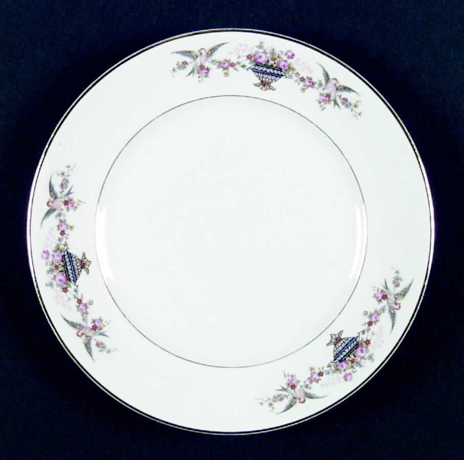 Rosewood (Decor Not On Verge) Dinner Plate by Homer Laughlin -1