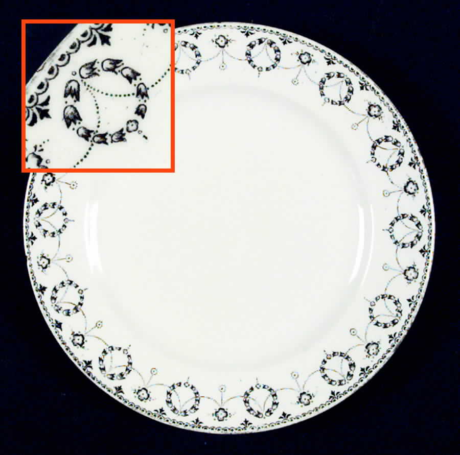 HGH3 Bread & Butter Plate by E Hughes-1