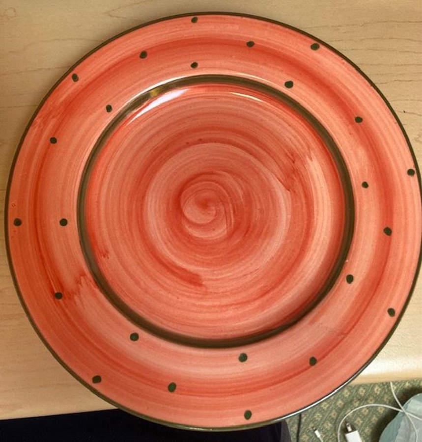 Mad Hatters Tea Party Salad Plate by Holdenby-1