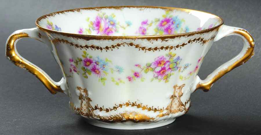 H966 Flat Bouillon Cup by Haviland-1