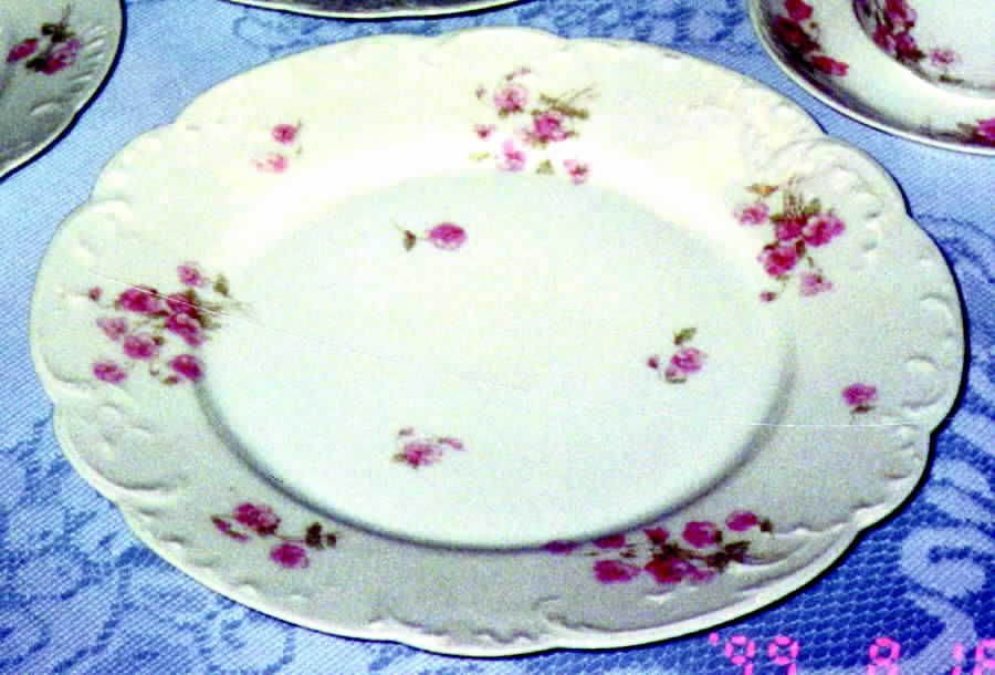 Schleiger 465a Dinner Plate by Haviland-1