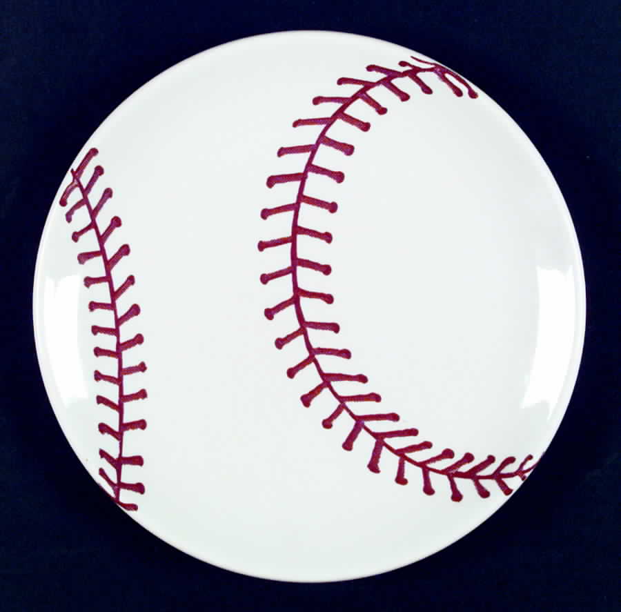 Baseball Luncheon Plate by Homer Laughlin -1