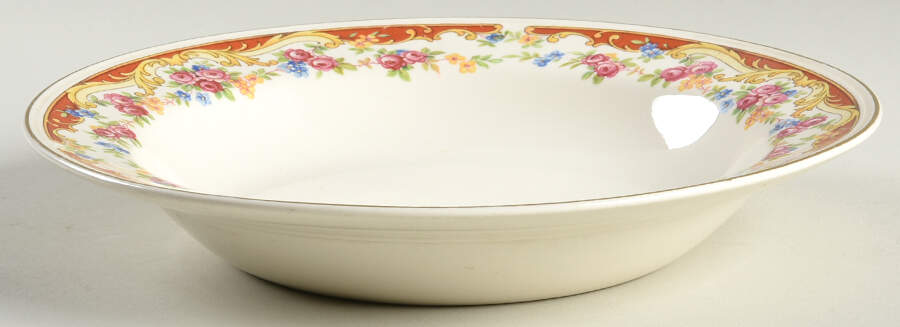 Goodrest Rim Soup Bowl by Homer Laughlin -1