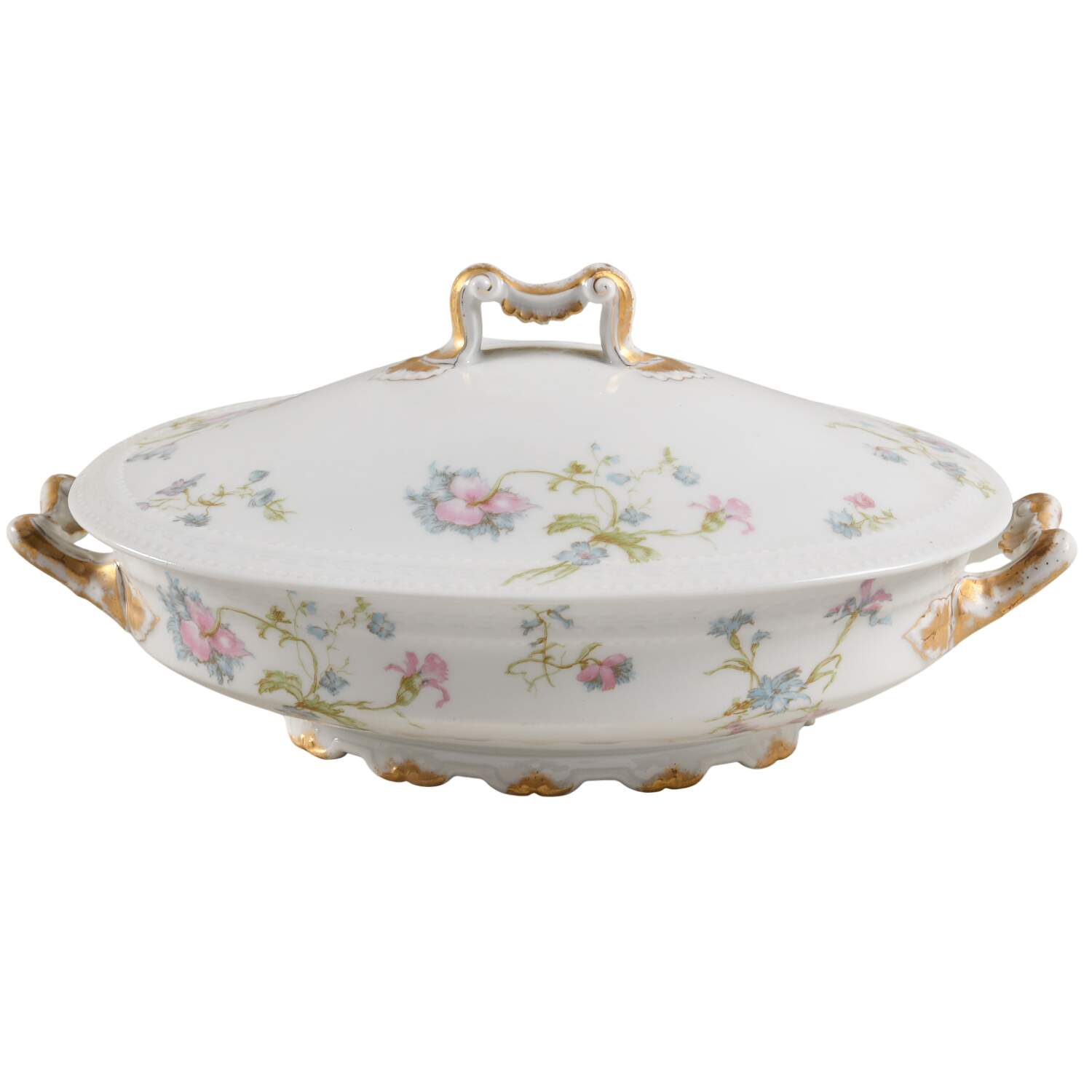 Schleiger 663c Oval Covered Vegetable by Haviland-1