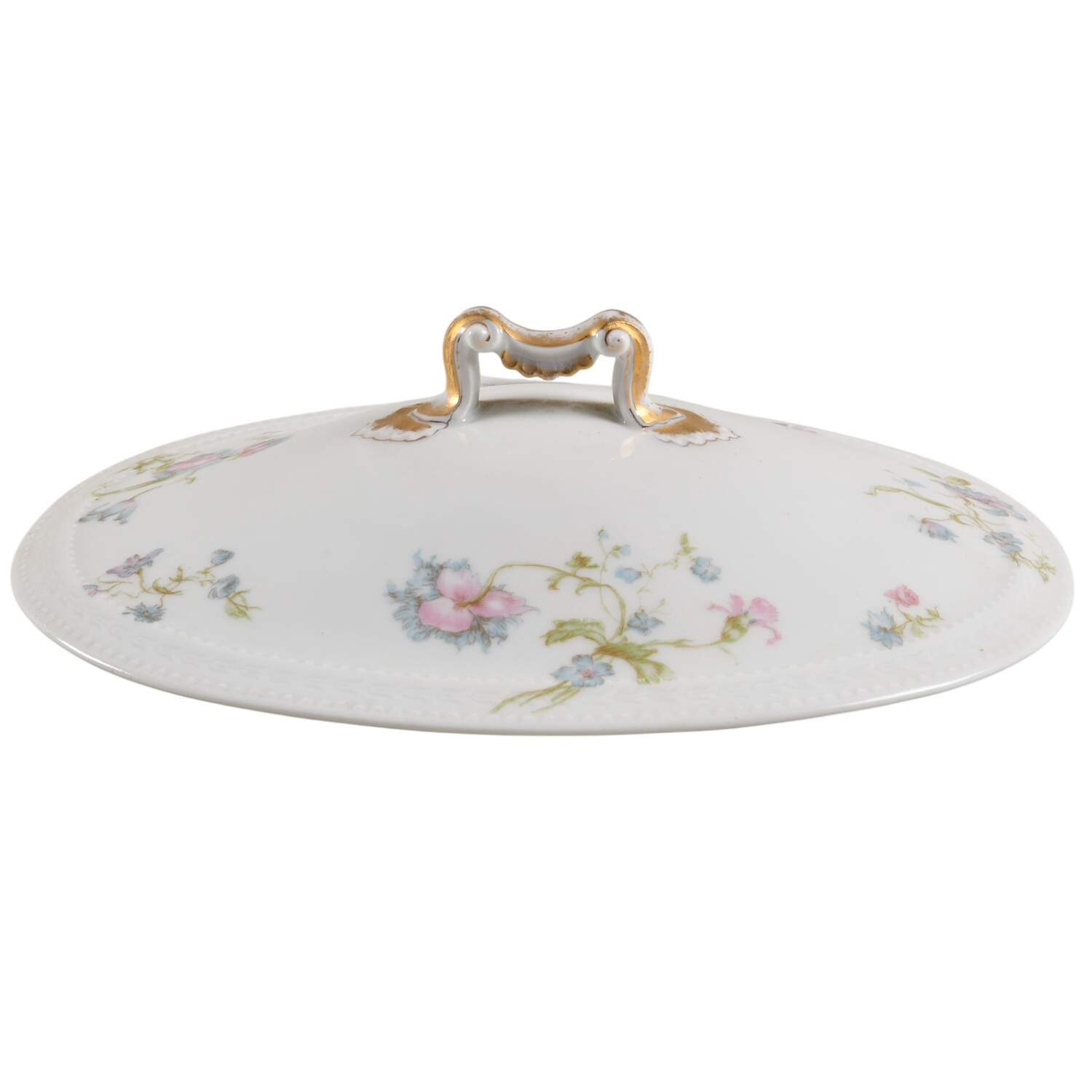 Schleiger 663c Lid for Oval Vegetable by Haviland-1