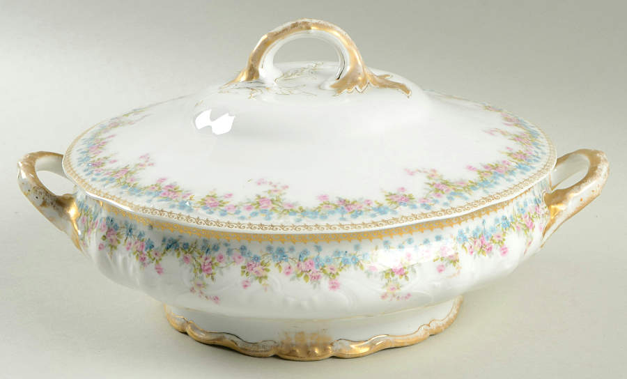 Schleiger 610b Round Covered Vegetable by Haviland-1
