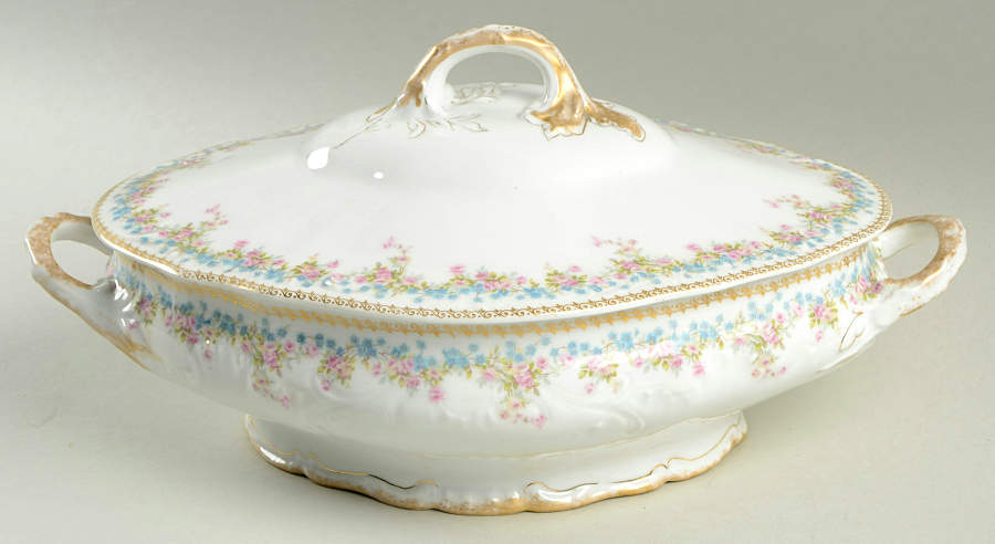 Schleiger 610b Oval Covered Vegetable by Haviland-1
