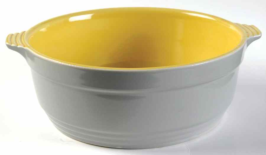 General Electric 2 Qt Round Covered Casserole No Lid by Hall-1
