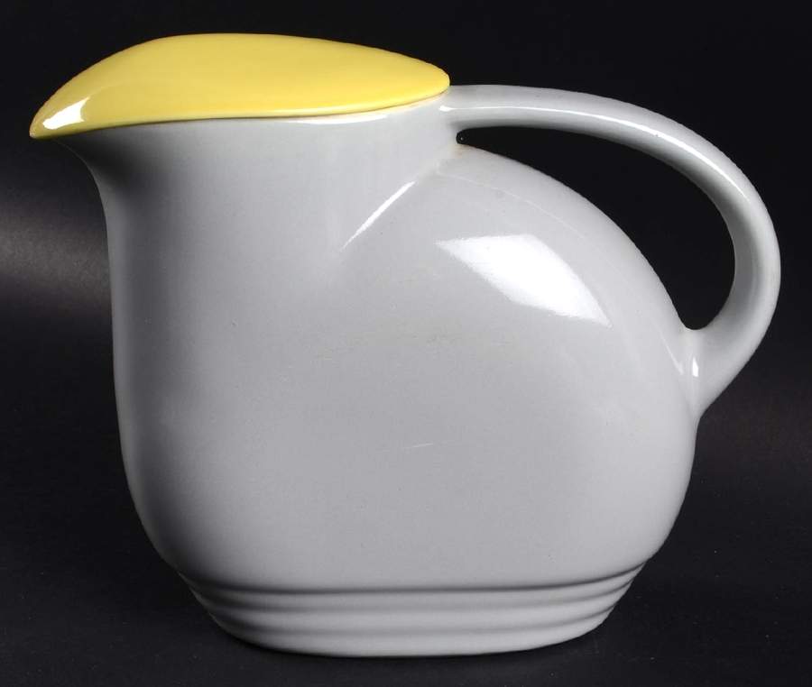 General Electric Pitcher & Lid by Hall-1