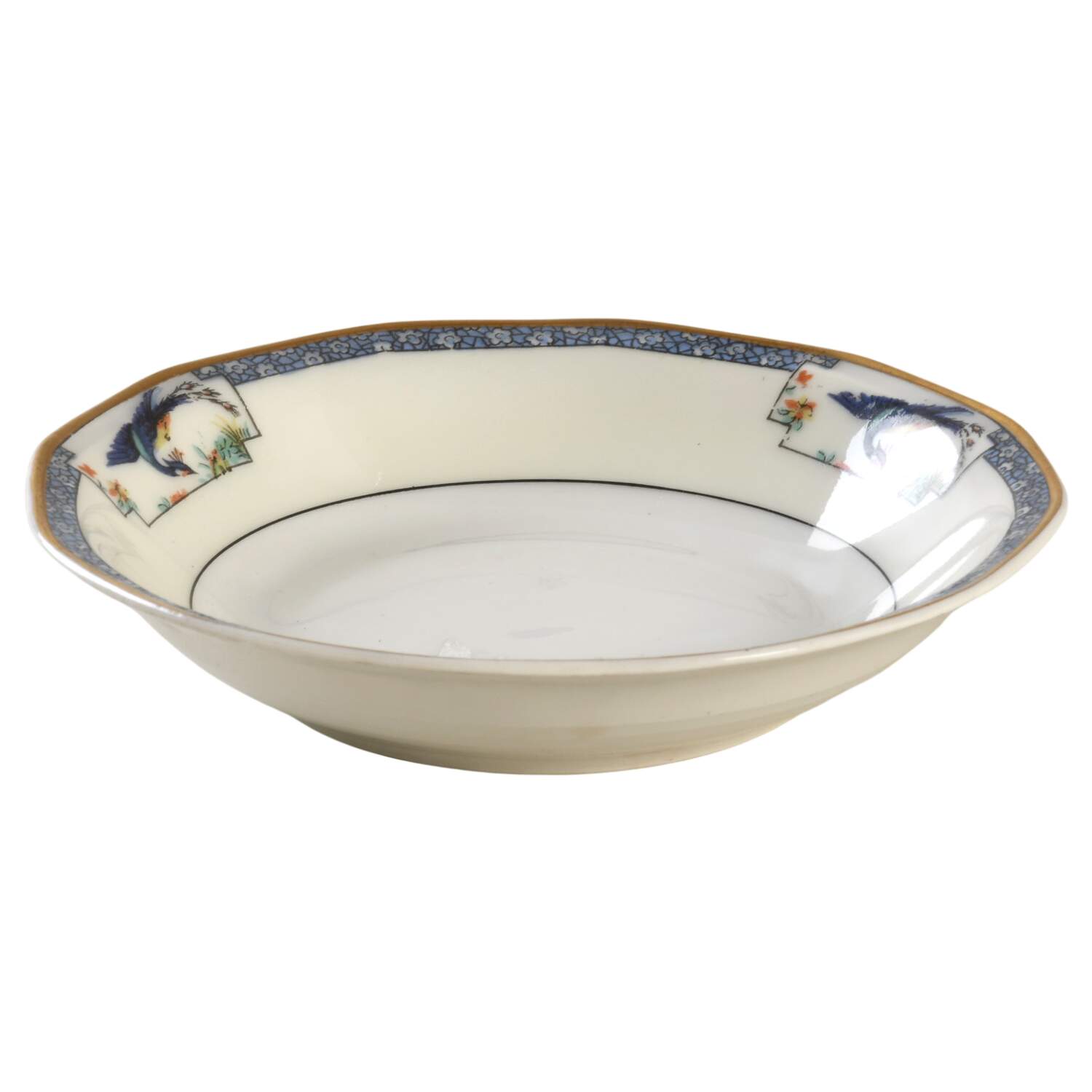 Calcutta (Cream Rim) Fruit/Dessert (Sauce) Bowl by Haviland-1