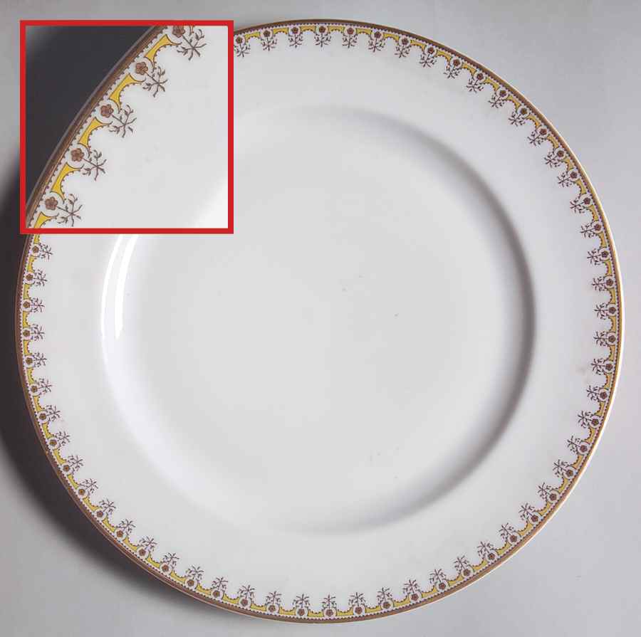 Schleiger 752-1 Dinner Plate by Haviland-1