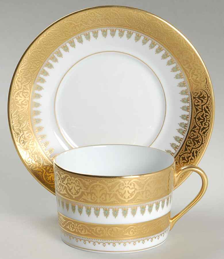 Matrah Flat Cup & Saucer Set by Haviland-1