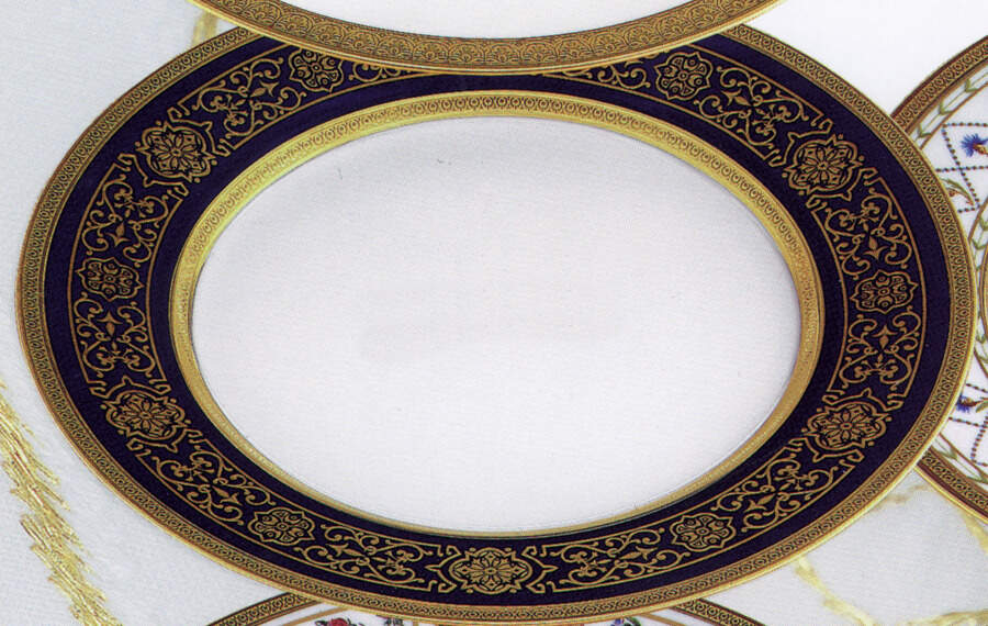 Fontainbleau Dinner Plate by Haviland-1