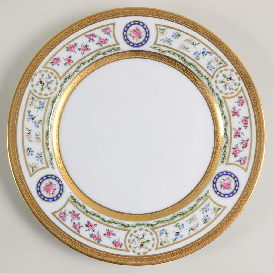 Louveciennes Or Dessert Luncheon Plate by Haviland-1